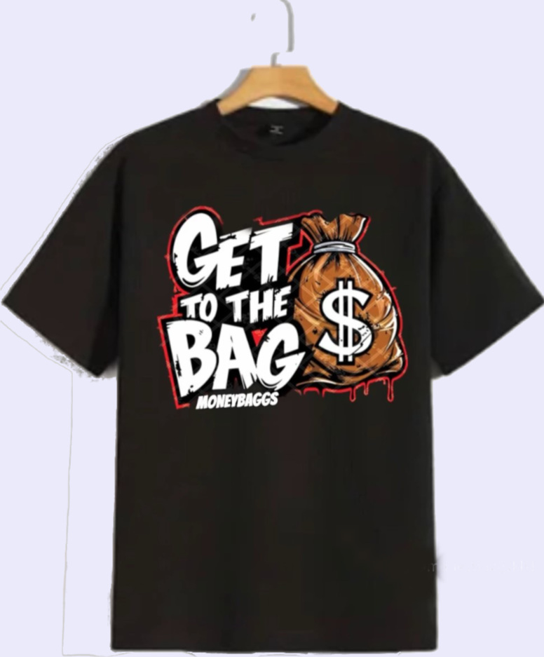 MONEYBAGGS URBANWEAR 'GET TO THE BAG' TEE